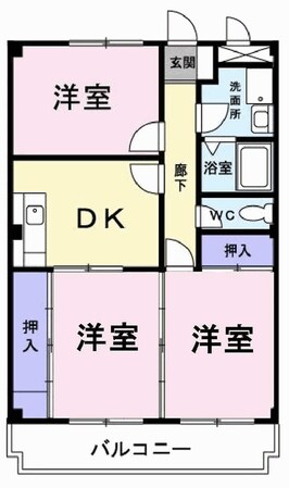 プランドールの物件間取画像